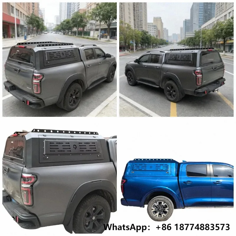Hardtop Topper, Lightweight Pickup Canopy, Waterproof Truck Bed Cap for Enhanced Cargo Protection & Security