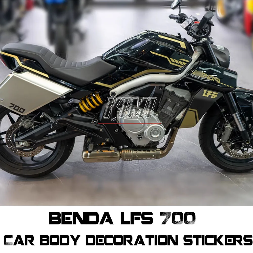 

Motorcycle Monochrome Sticker Decal Body Protection Sticker Decorative Sticker Modified Accessories FOR BENDA LFS700