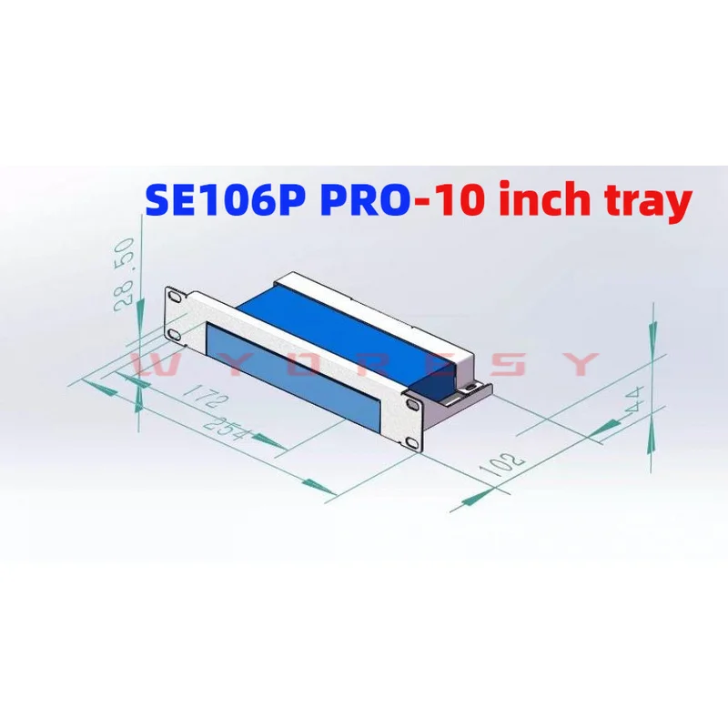 For MERCURY（SE106P PRO）10 Inch 19 Inch Precision pre-drilled holes match device mounting positions for fast and convenient insta