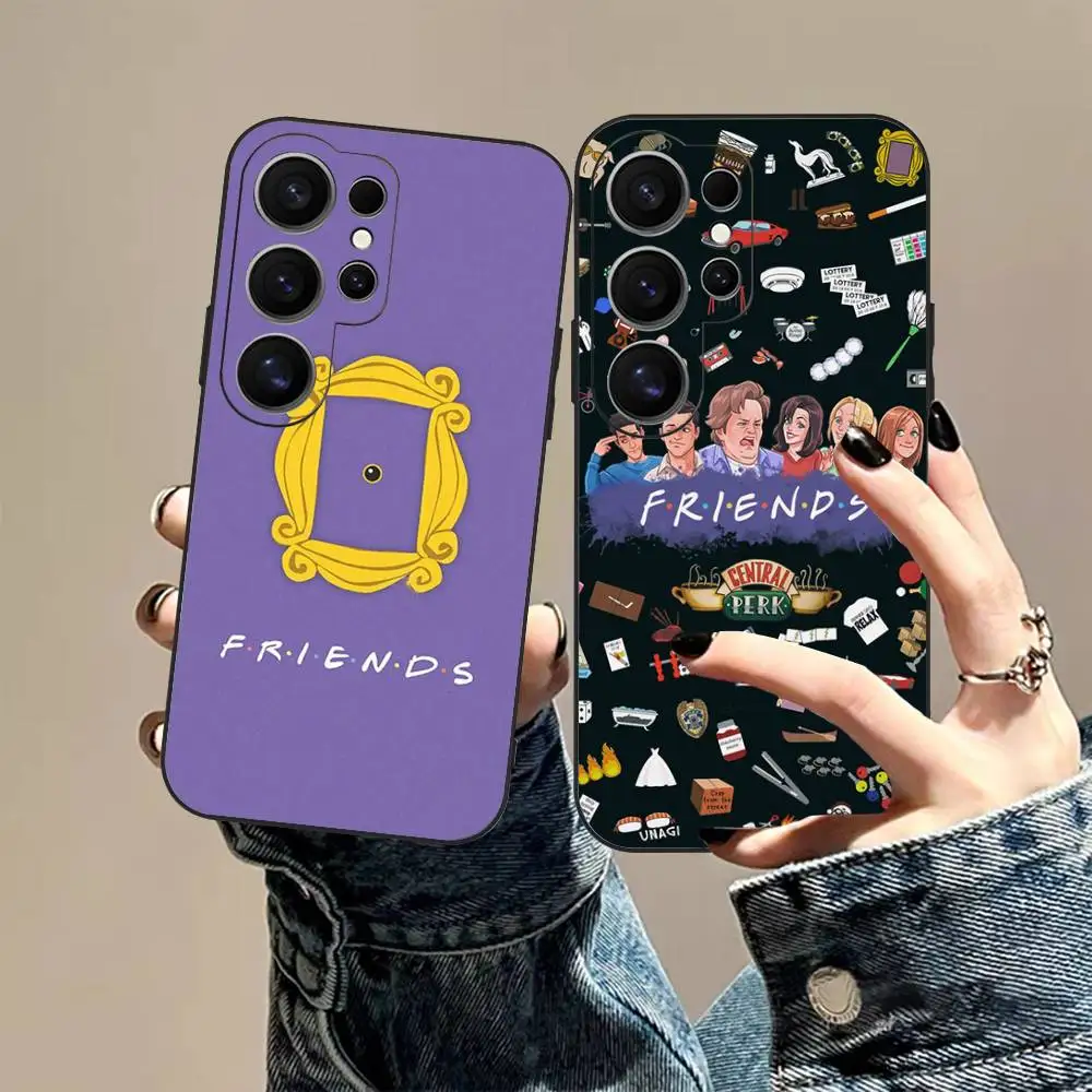 

Friends TV Show Phone Case For Samsung S 24 Fe 25 Ultra Plus 20 Lite 21 30 22 23 24 22 Ultra 5G Fundas