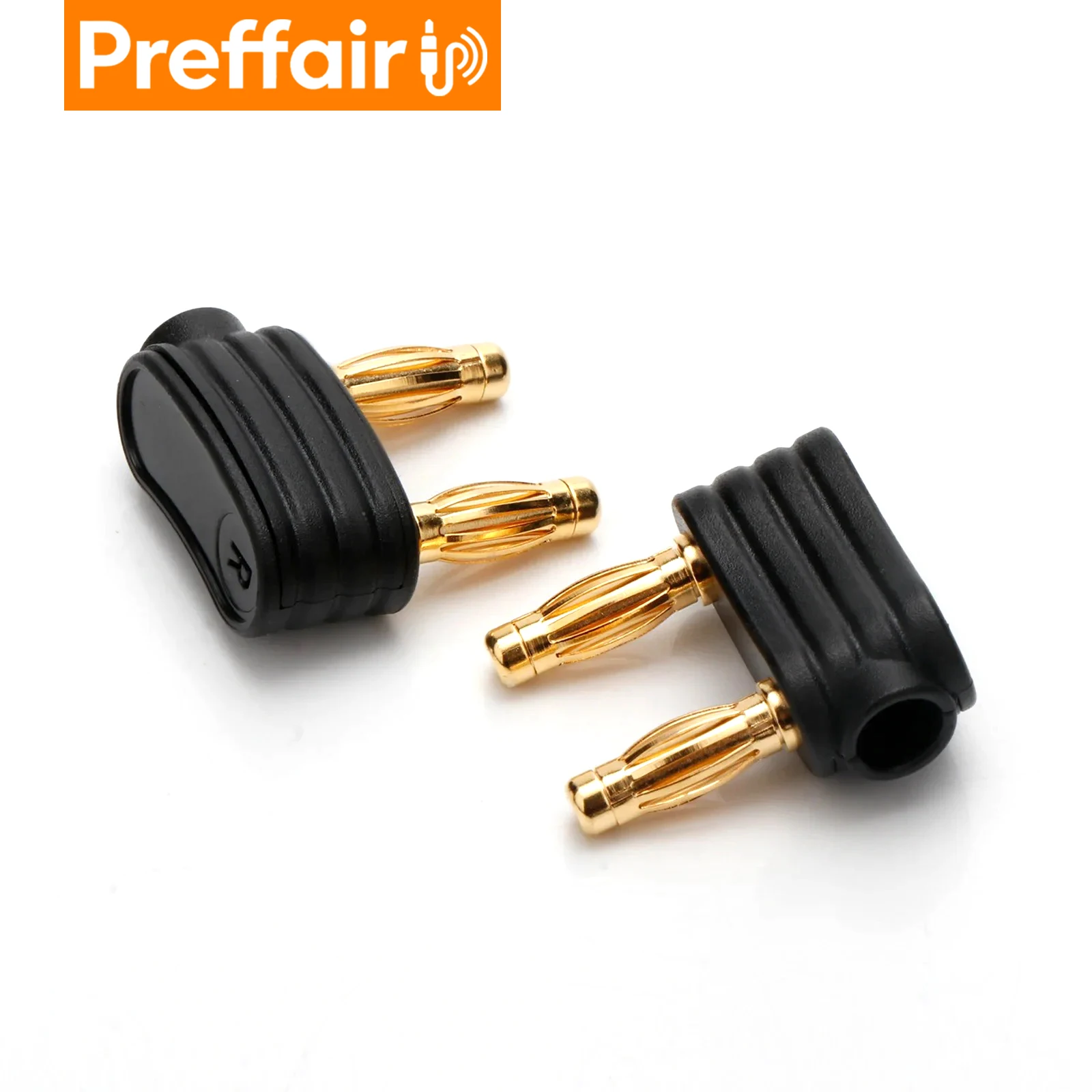 Preffair 2pcs Austrian 800s Ud701 Earphone Pin Plug DIY Soldering Composer Headphone Cable Connector