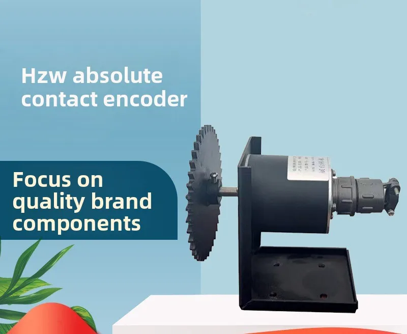 absolute contact encoder components focus on quality, complete specifications, programmable automation