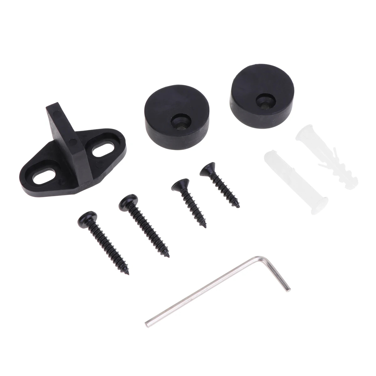 

4 set 4 Sets Adjustable Width Floor Guide for Sliding Barn Door Hardware Durable Reliable Modern DIY Solution Stopper Door Guide