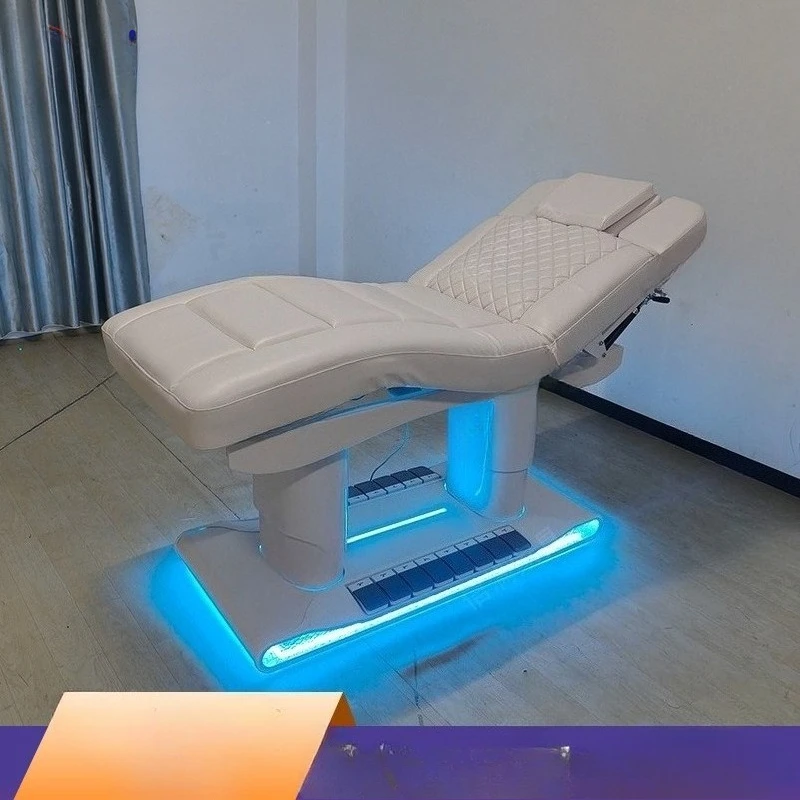 Wholesale electric beauty bed high-end automatic lifting tattoo beauty salon special medical beauty treatment pattern embroidery