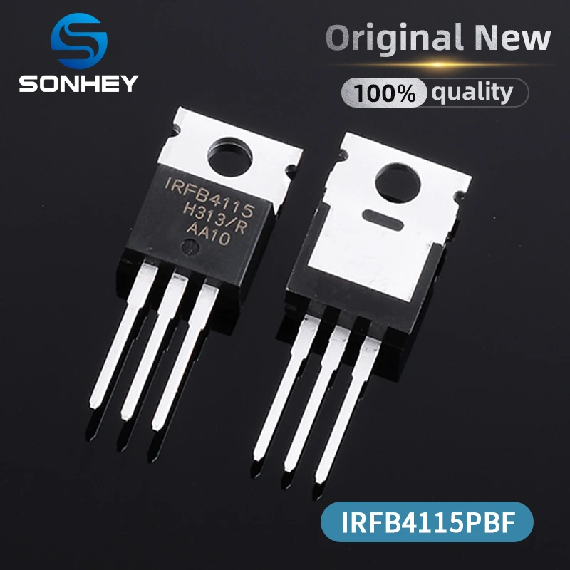 (10pcs-100pcs) 100% New Imported Original IRFB4115PBF IRFB4115 TO-220 FET 150V 104A