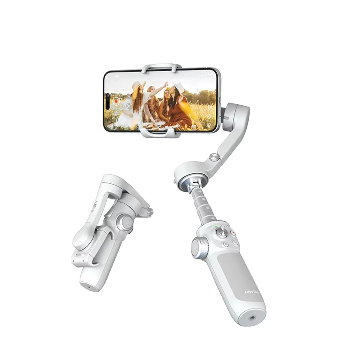 FeiyuTech Vimble 4 VB4 Стабилизатор для смартфона Отслеживание лица 3-осевой подвес для телефона Встроенная портативная палка для селфи