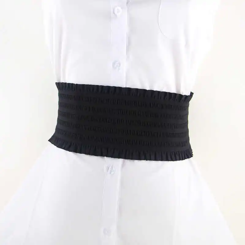 7.5CM wide high quality durable pants skirt belt / Short skirt lace jacquard waistband elastic / rubber band / loose tight