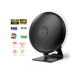 TV-Antenne Indoor Free TV DVB-T Dvb-T2 Tupfer digitale Empfangsantenne 500cm Koaxialkabel HD-Antenne für Smart-TV-Satelliten antenne