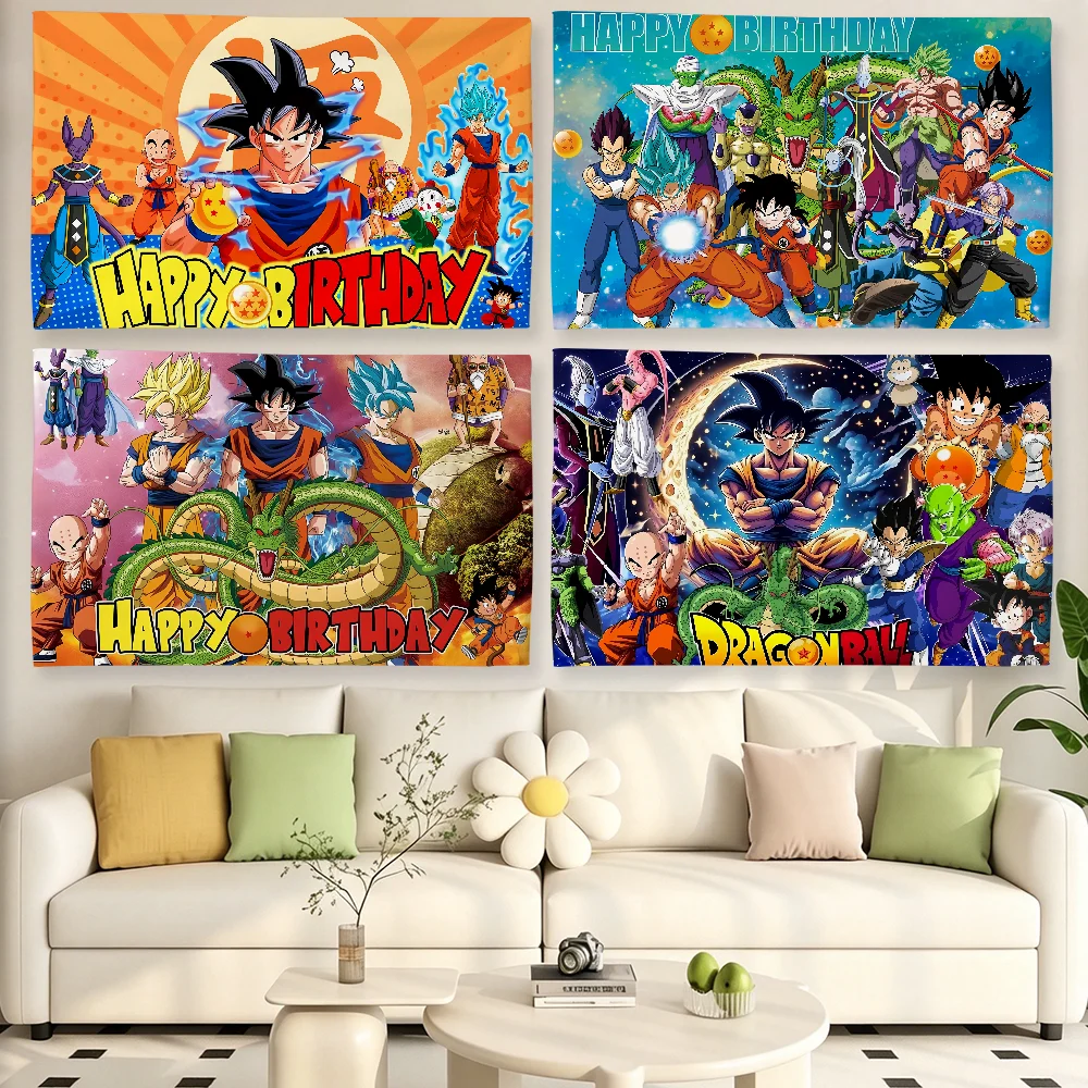 Classic Anime D-Dragon B-Ball Cool flag For Living Room Home Dorm Decor Wall Outdoor Camping Party Banner Gifts