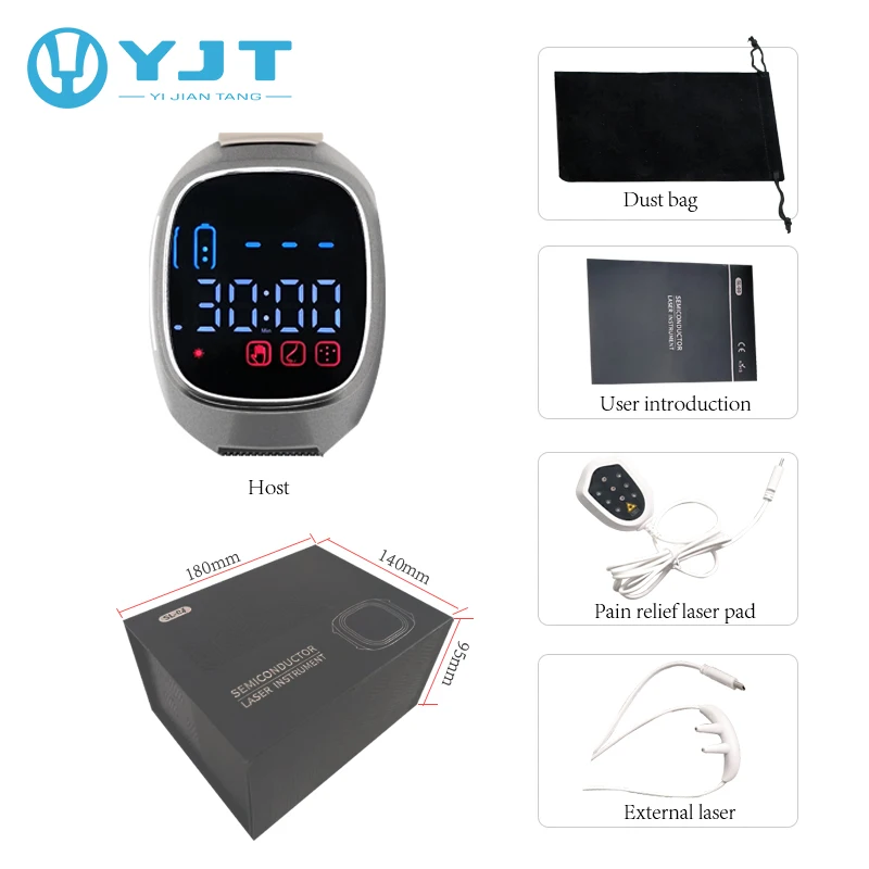 Low Level Cold Light Glucose Smart Watch Diabetes Physical Therapy Device Light Massager