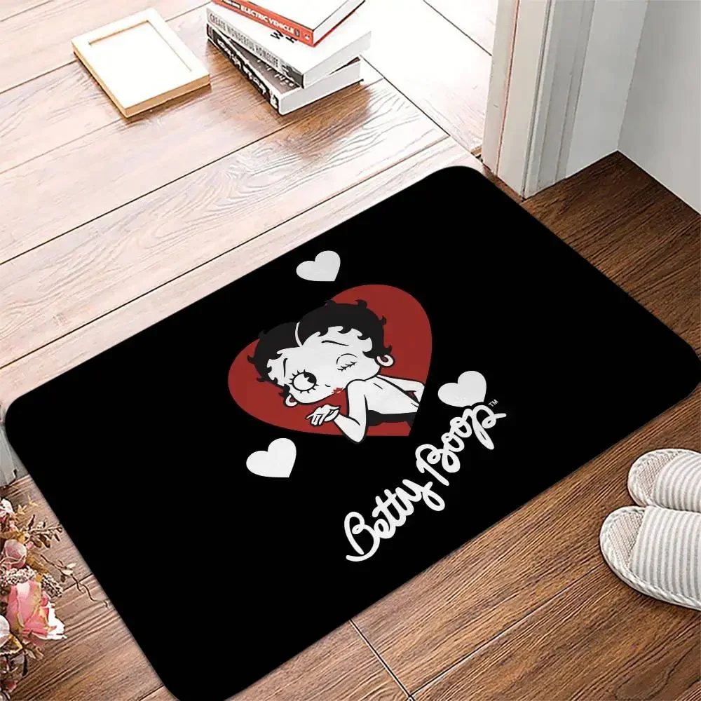 Cute B-Bettys Floor Mat B-Boops Entrance Doormat Bath Mats Non-slip Mat Carpets Entrance Of House Custom Kitchen Foot Mat Cute