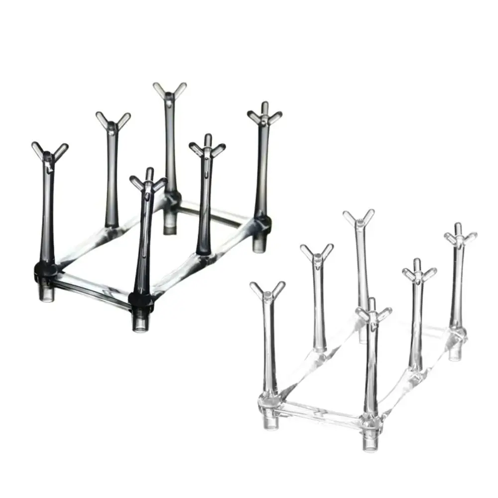 Creative Acrylic Cup Holder Adjustable Retractable Water Bottle Drain Rack Hanging Coffee Cup Holder