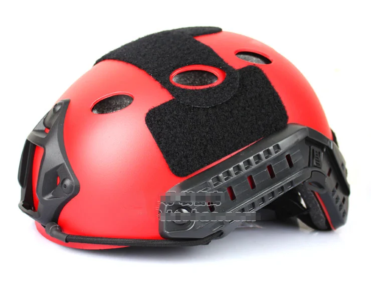 Hunting Gear Lightweight Rescue Helmet Tactical PJ Helmet Red