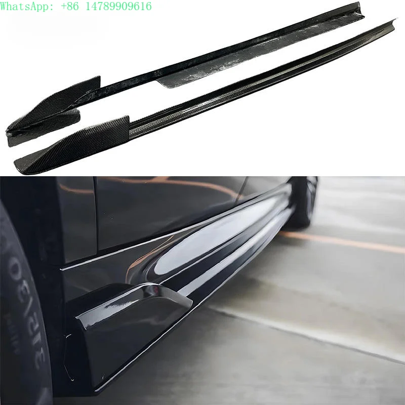 Full Custom Build With Old-to-new Body Kit ConversionCarbon Fiber Car Side Skirt For X6 G06 Body Kit 100% Fitment Side SkirtsBo