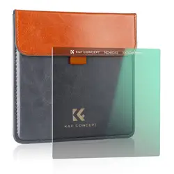 K&F Concept Square ND4 Filter 100*100*2mm Neutral Density Filters 28 Multi-Coated Glass Waterproof Gray ND NANO-X Series