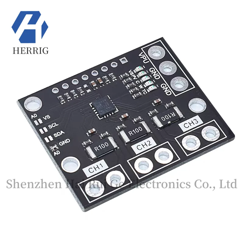 

INA3221 Module Three-way bidirectional bus Low-side/high-side Voltage/current/power monitor I2C