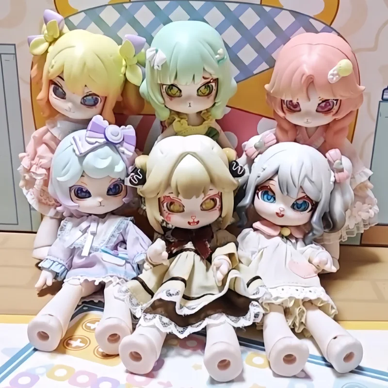

Bonni Rabbit The Starry Night Chapter Series Bjd Blind Box Second Edition Movable Dolls Mystery Box Models Surprise Toys Gifts