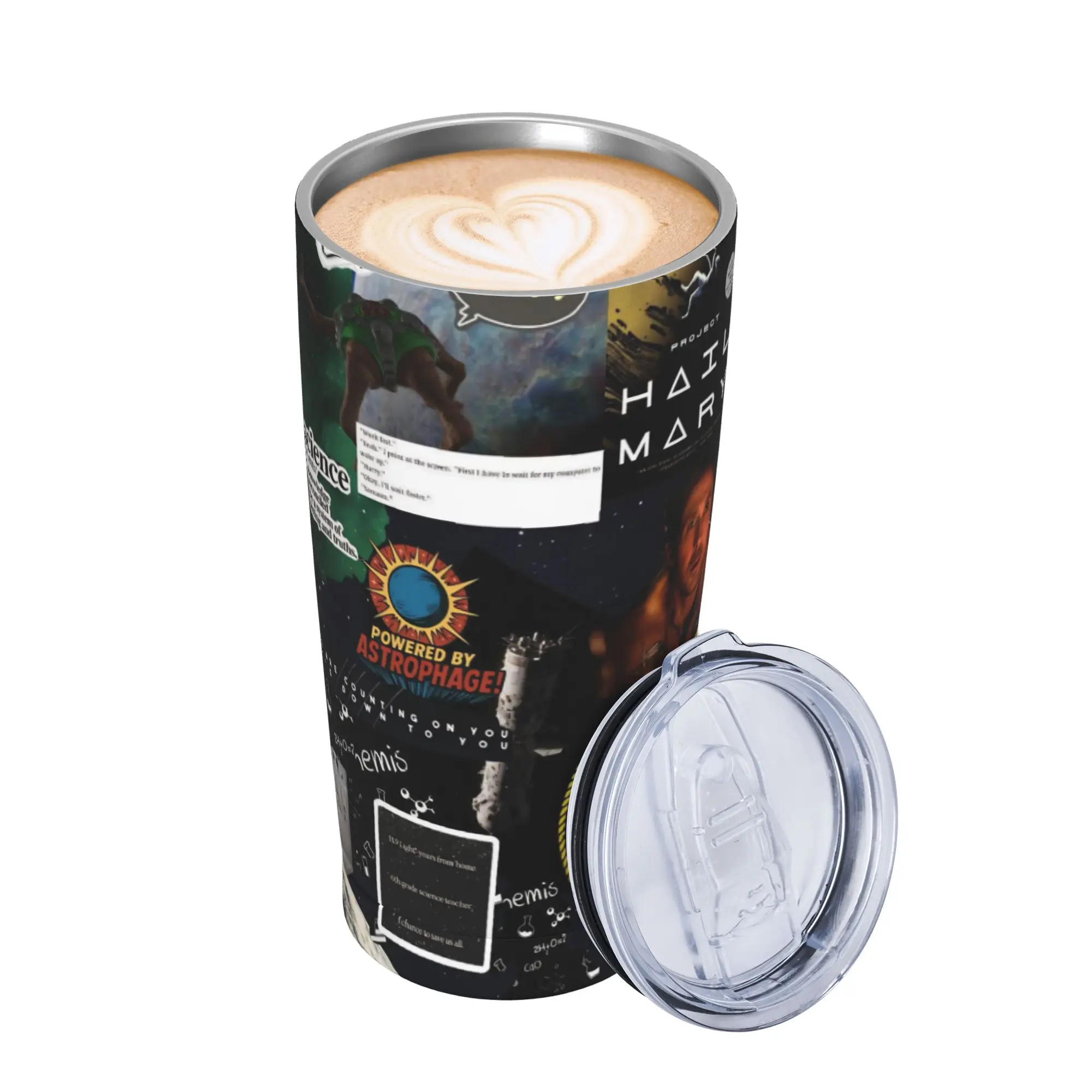 Project Hail Mary Movie 2026 Tumbler Vacuum Insulated  Coffee Cups Vacuum Flask Office Home Mugs Spill Proof 20oz