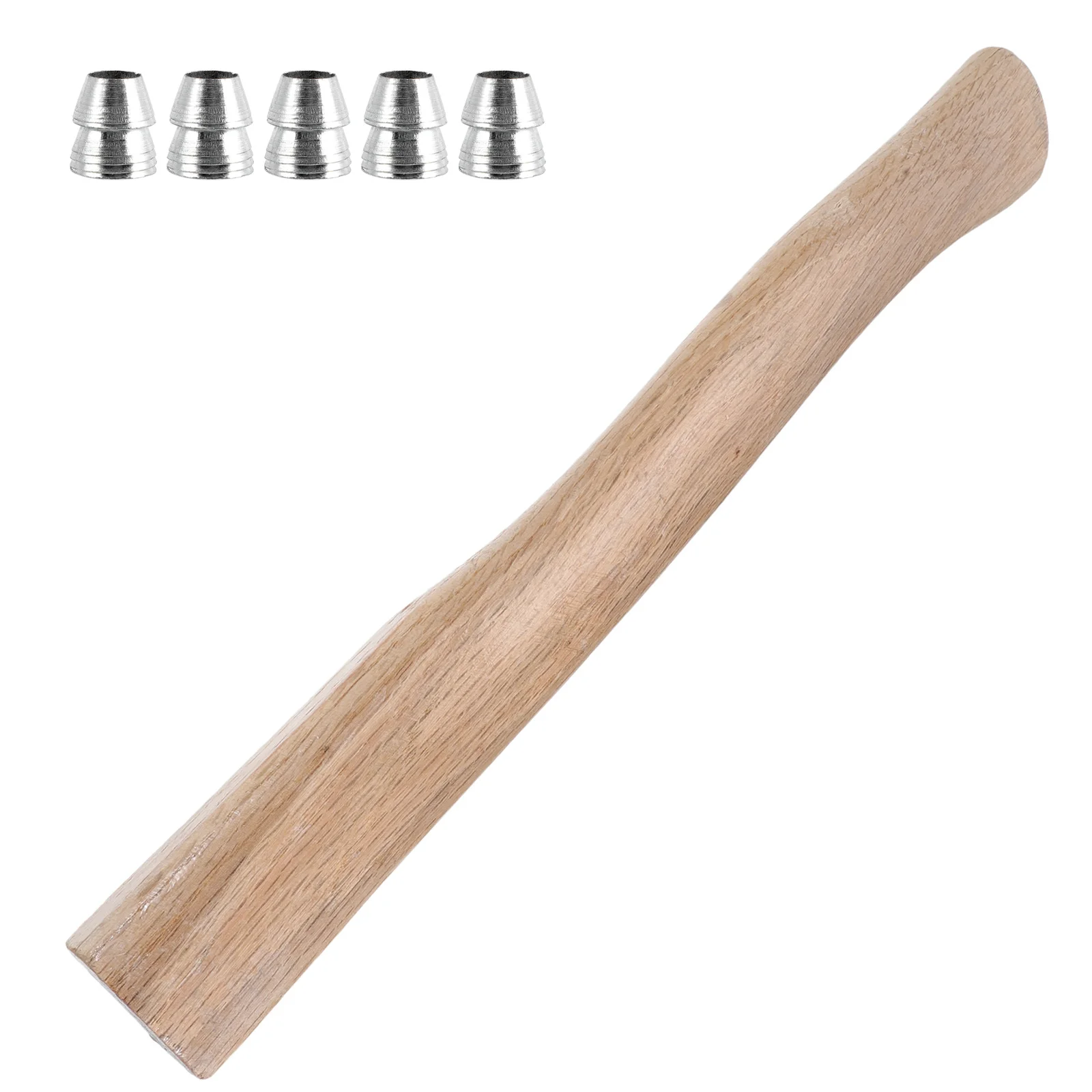 1 مجموعة الخشب مقبض الفأسة استبدال تصميم قوي المضادة للانزلاق توفير العمالة تركيب لوازم مقبض الفقرة