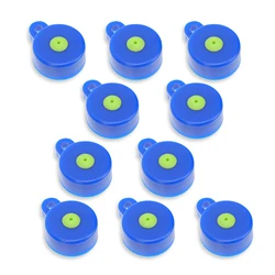 The outdoor shooting visual effect can be increased by the repeated use of high-pressure inflatable bottle cap target 10-pack