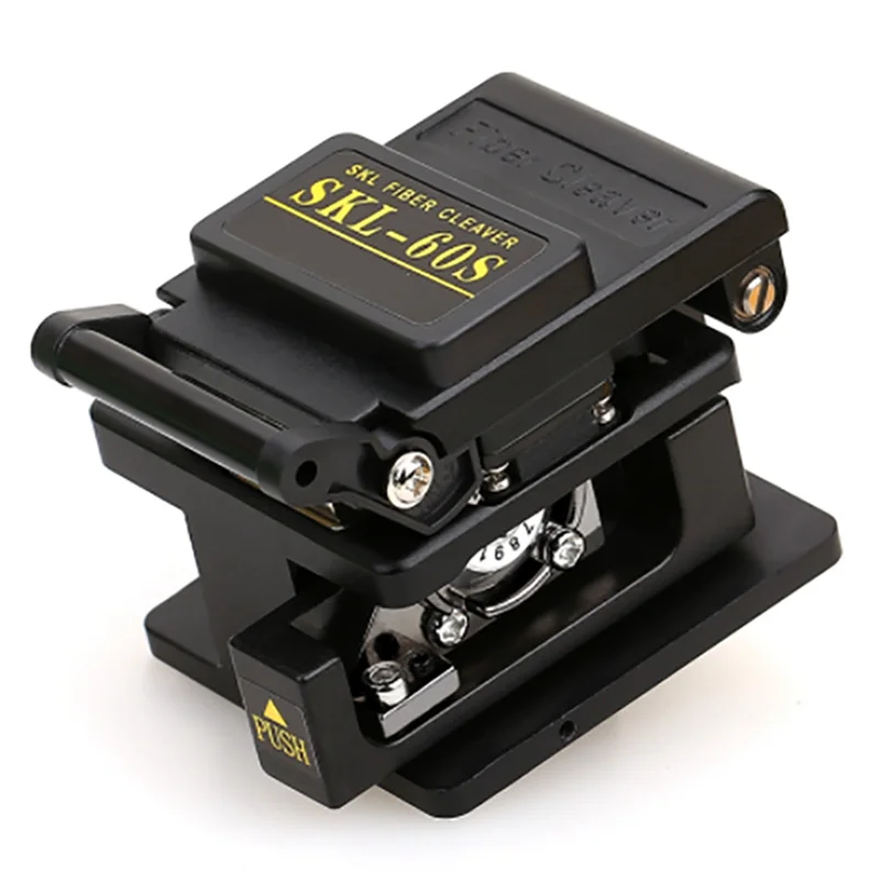 

2X SKL-60S скалыватель волокна, кабельный резак 3-в-1, приспособление из голого оптического волокна для кожаного оптического кабеля, хвостовой прыжок-ABLI