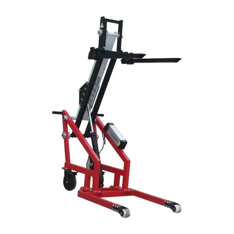 Mobile Flexible Crank Arm Loading and Unloading Truck 500kg Mobile Flexible 1.5m Folding Crank Arm Loading and Unloading Truck