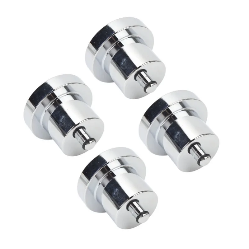 

4 Pcs Lifting Jack Pad Silvery Aluminium Alloy Lift Point Jack Adapter Pucks Jack Pad Stand for Rivian R1T R1S