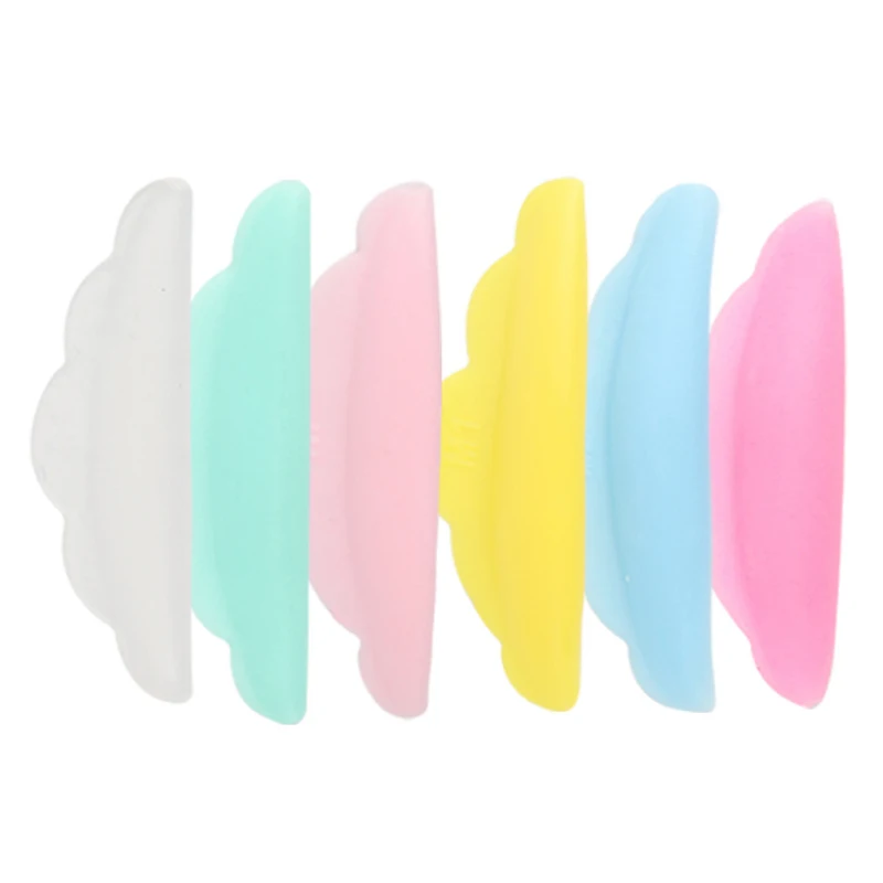 5 Pairs Silicone Eyelash Perming Curler Lift Pads Eyelashes Extension Rod Shield Lifting Lash Curler Accessories Applicator