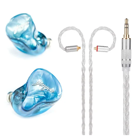 Yinyoo HQ5 interfaccia MMCX cuffie anc balanced arstaged hifi in ear earhook auricolare