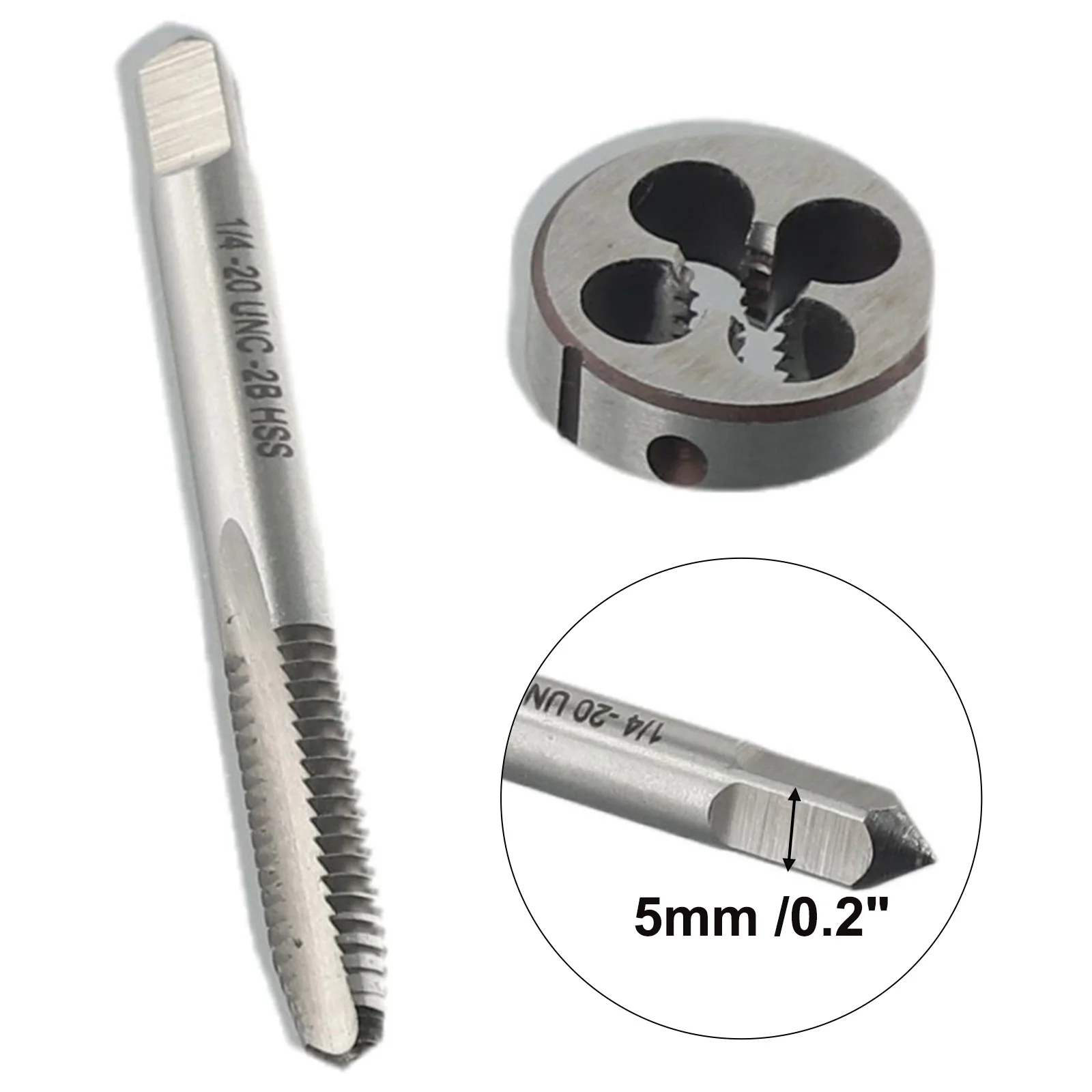 Die Tap Die Set High Speed Steel Right Hand Thread Tap \