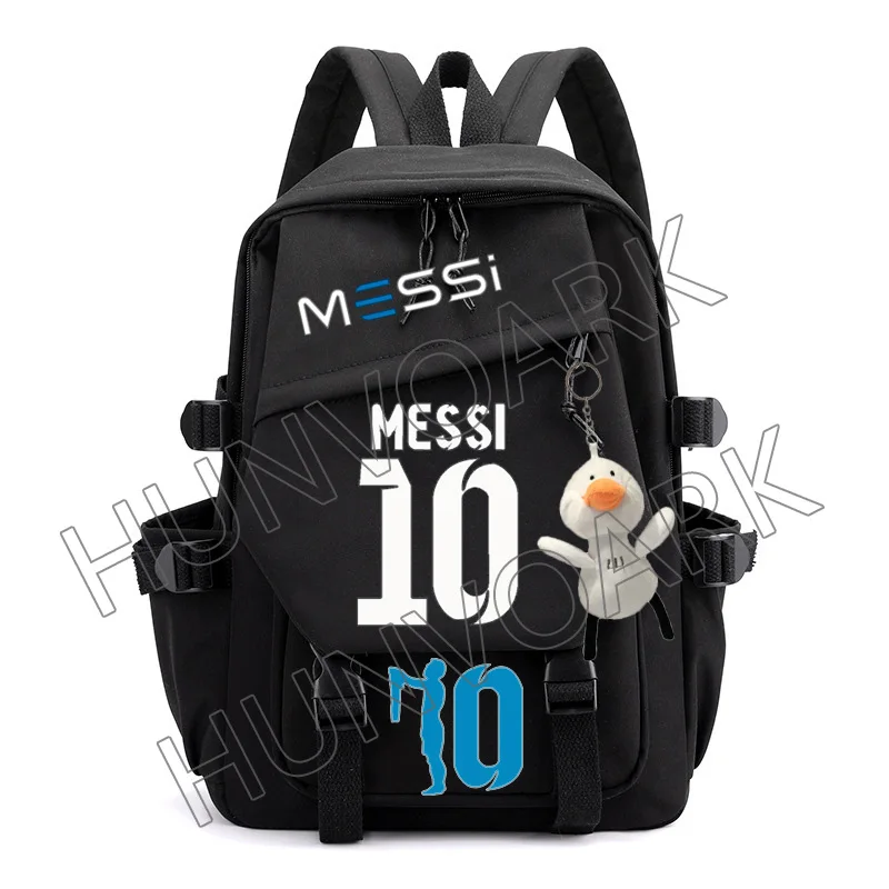 Messi School Backpack Ins Children School Bags Boys Girls Laptop Daypack Kids Waterproof Large Capacity Teens Travel Mochilas