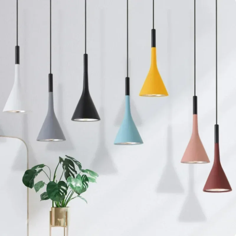 

Modern Pendant Lights Multicolor E27 for Kitchen Fixtures Hanging Lamp Lampshade Home Chandelier Bedroom Table Dining Room Home