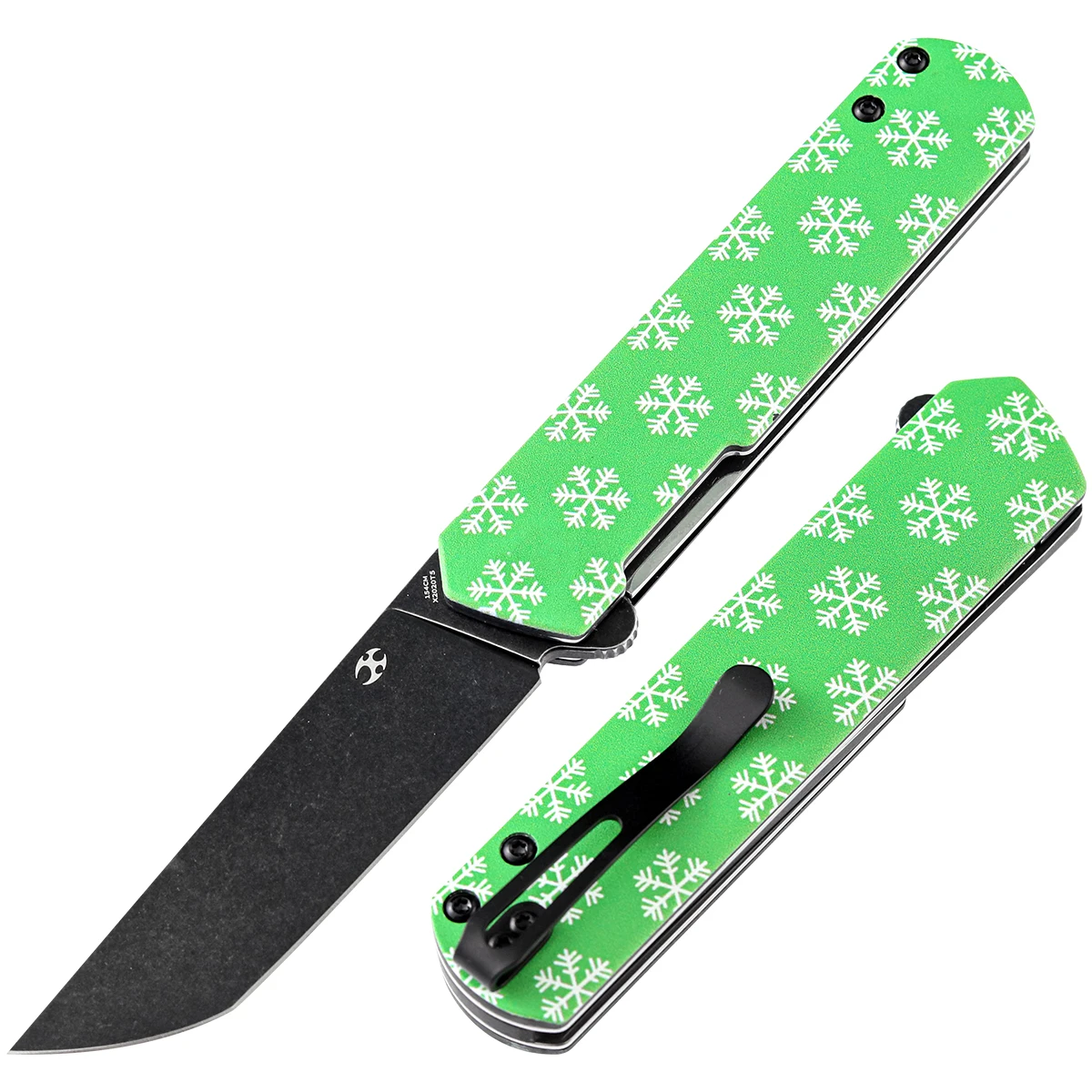 Kansept Knives 2020 Foosa 3.06'' 154CM Blade with Micarta/G10 Handle Rolf Helbig Designed Camping & Hiking Knives Useful Tools