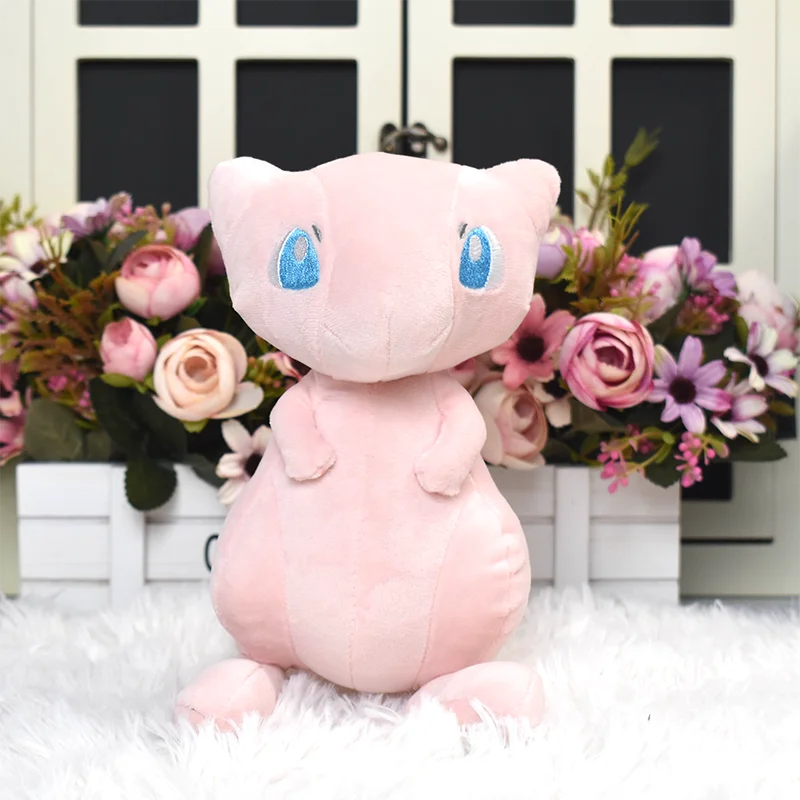 13/19cm Mew Plush Toy Kawaii Pokemon Mew Soft Stuffed Doll Pocket Monster Game Anime Birthday Christmas Good Quality Gifts