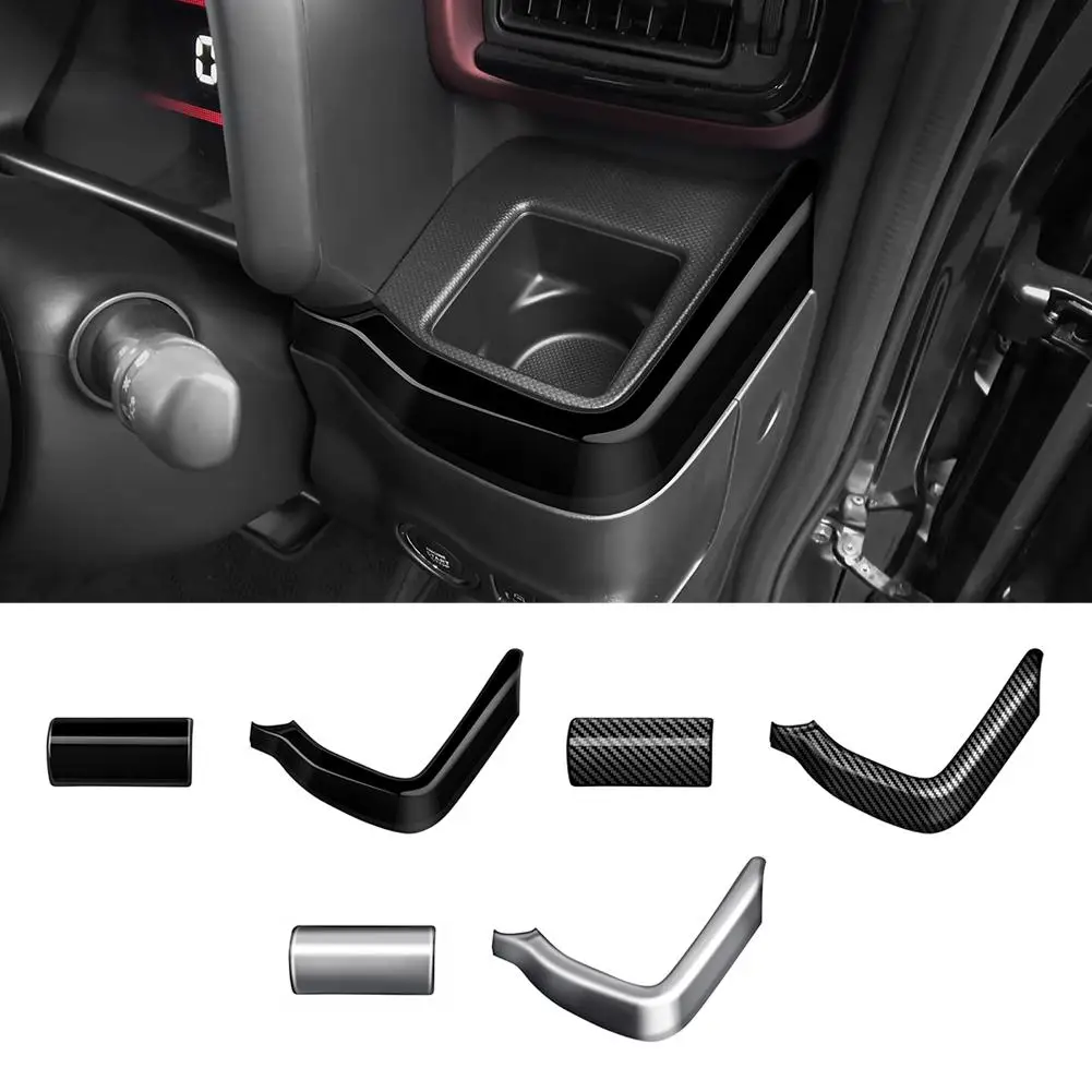 

For Suzuki Spacia Custom 2024 Modified Dashboard Water Holder Main Decorative Driver Center Cup Special Trim Control Strip X1I2