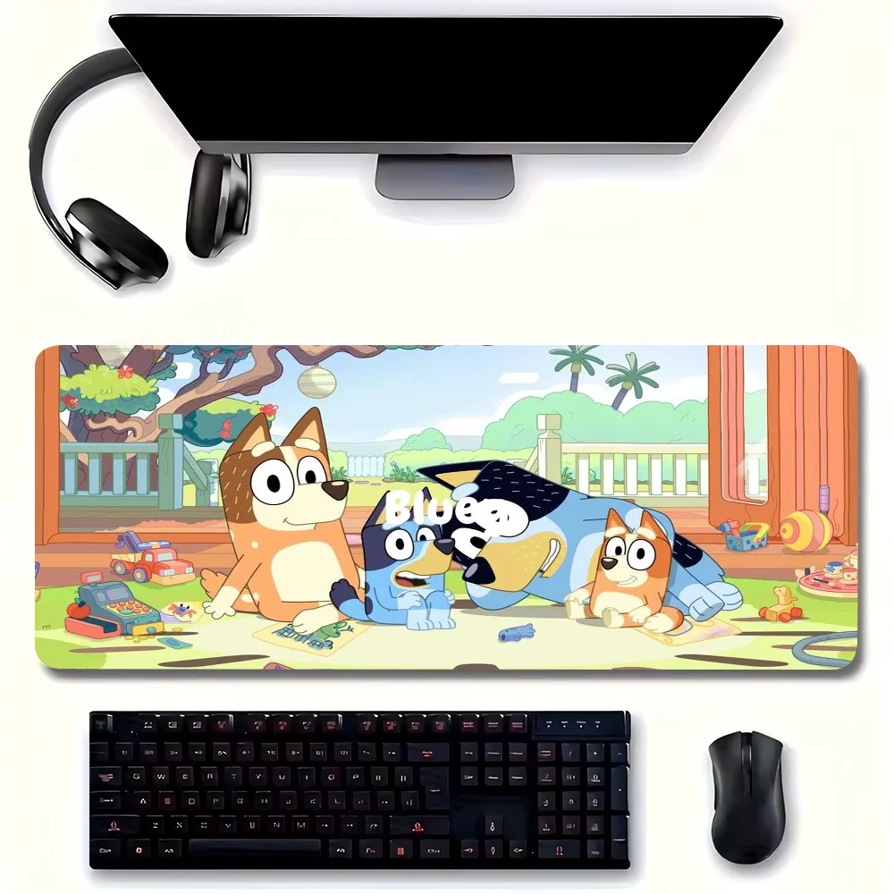 Cartoon B-Blueys Mousepad Non-slip Suitable For Office Computers Laptops E-sports Game Desk Mats XXL Keyboard