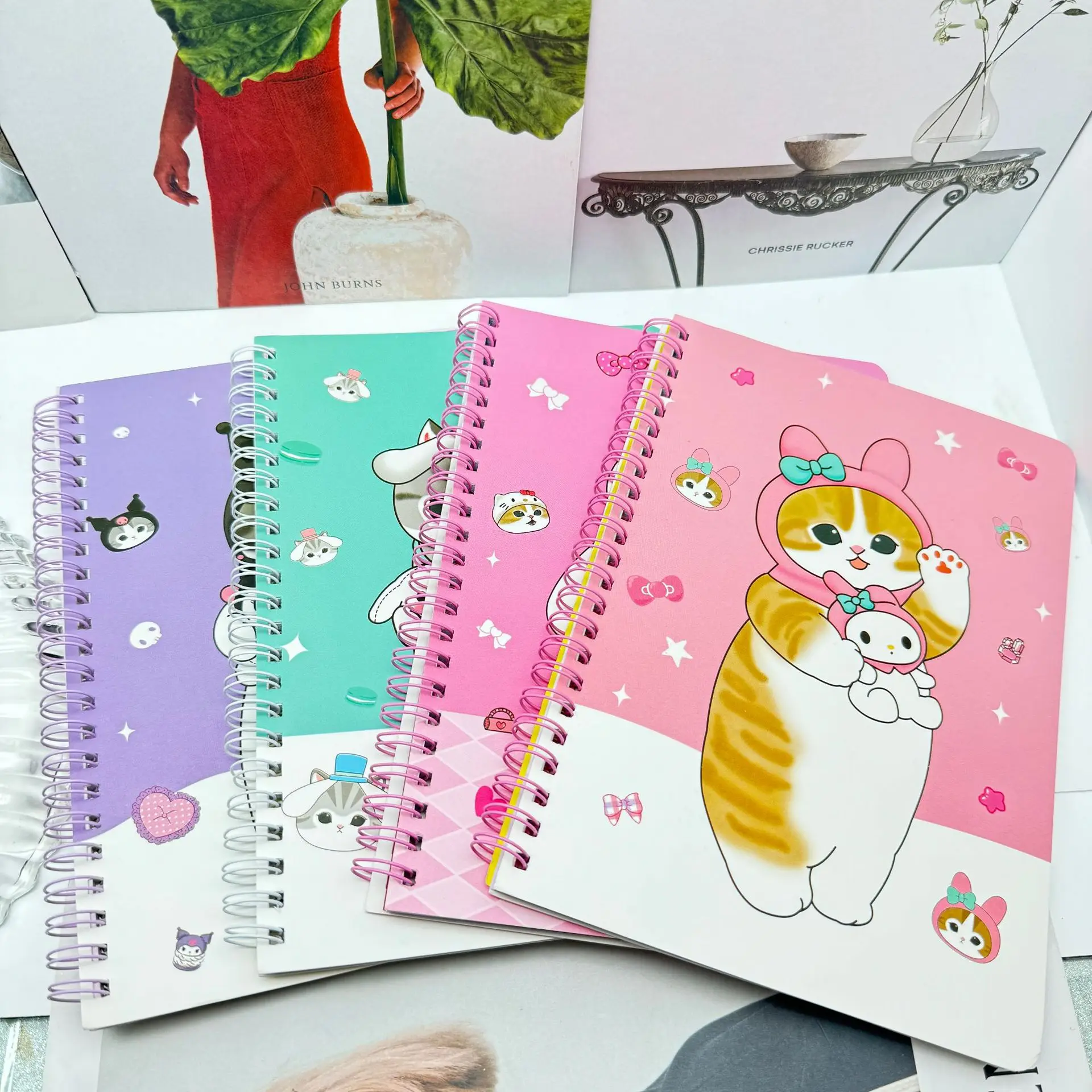 

Mofusand Shark Cat A5 car line this cute ins color page horizontal line notebook student high appearance level soft transcript