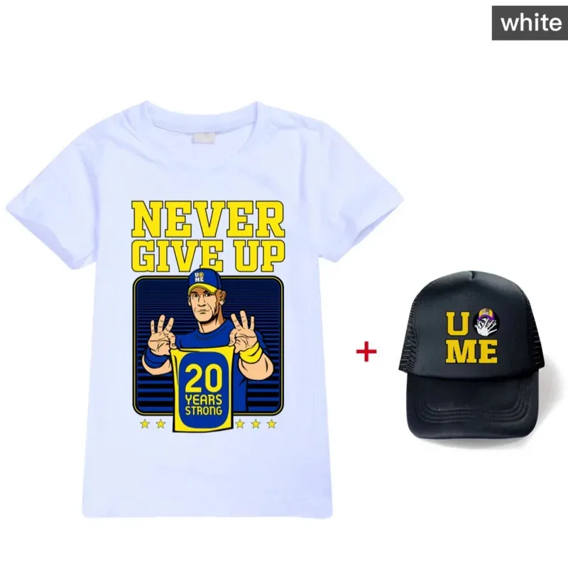 AD1 جون عشاء ثلاثية الأبعاد يطبع الأطفال تي شيرت موضة الصيف قصيرة الأكمام التي شيرت رائجة البيع الاطفال ملابس الشارع الشهير غير رسمية Uc M5 @ rD ~