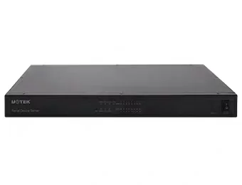 UTEK UT-6816-E 16-Port RS-232/485/422 Serial Server 2x Gigabit LAN Dual MAC 1U Rack