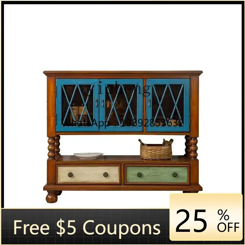 LYY living room partition entrance cabinet single door wall decoration double door wine cabinet three door dining side cabinet