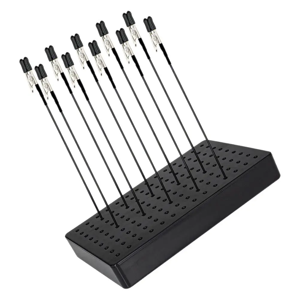 Painting Accessories Memo Clip Holders Long Rod Alligator Clips for Airbrush Painting Photo Display Craft Organization