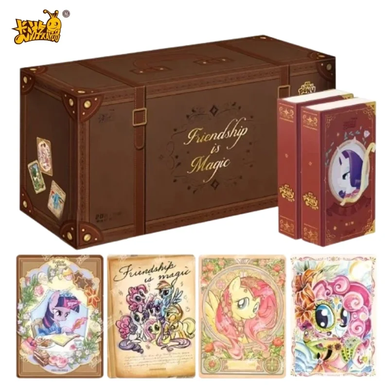 KAYOU Genuine My Little Pony Card Friendship Is Magic Starry Bag Vol. 1 Anime Peripheral Collectible Cards Toy Gifts Whole Box