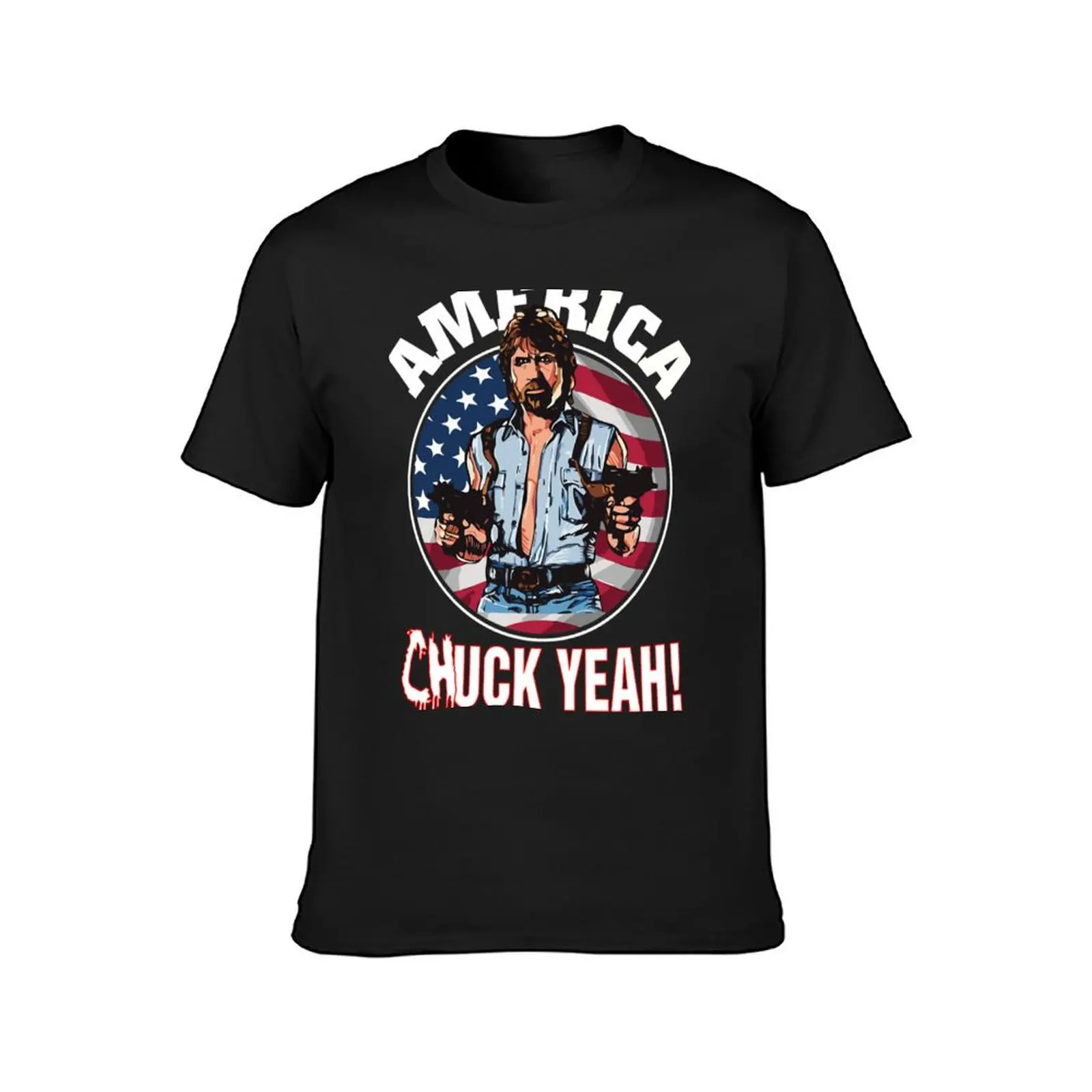 America-Chuck-Yeah Classic T-Shirt shirts graphic tees boys whites animal prinfor boys vintage clothes mens funny t shirts