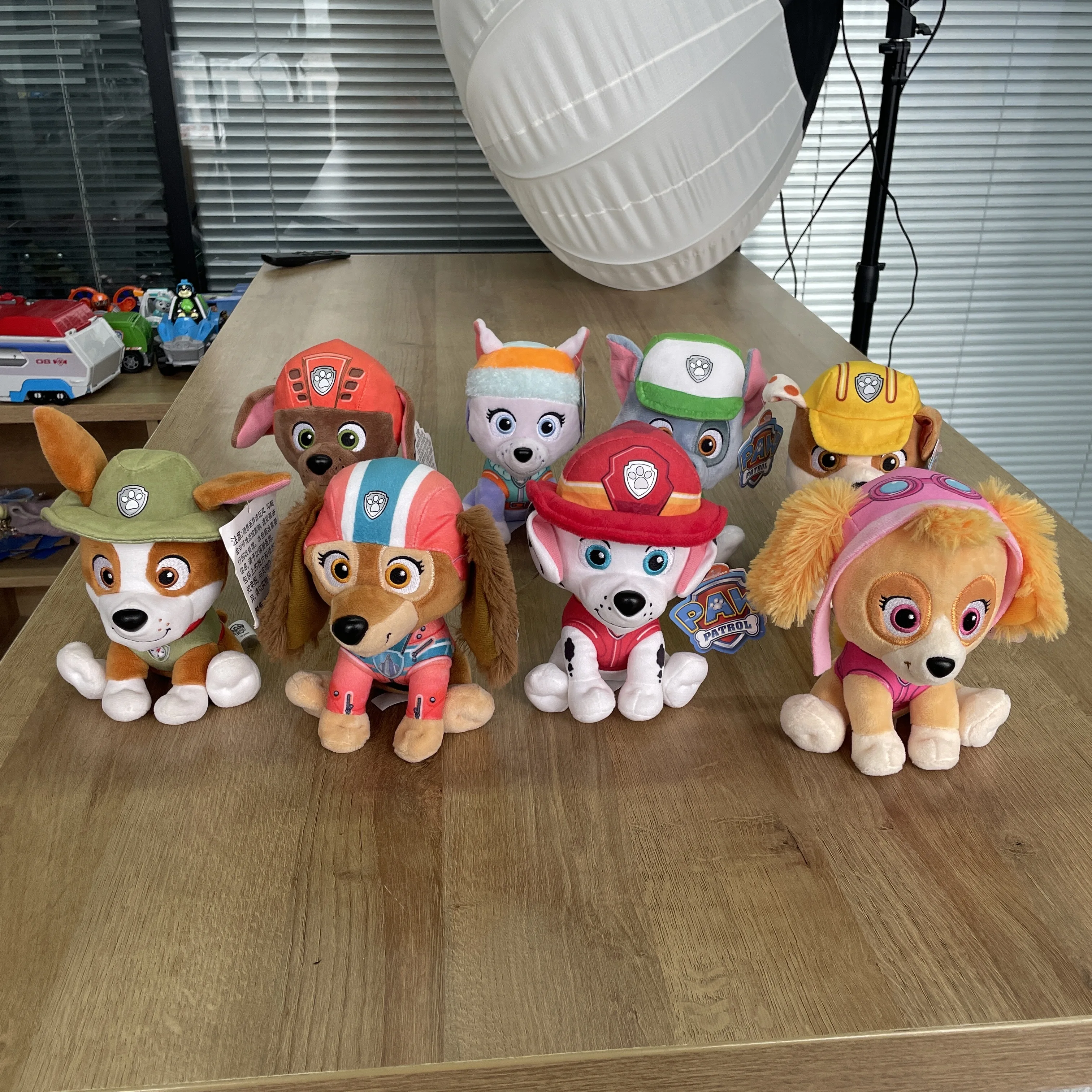 High quality 2024 Paw Patrol Chase Everest Cat Chicken Kawaii Plush Toys Anime Stuffed Doll Kids Birthday Gift Children Gift