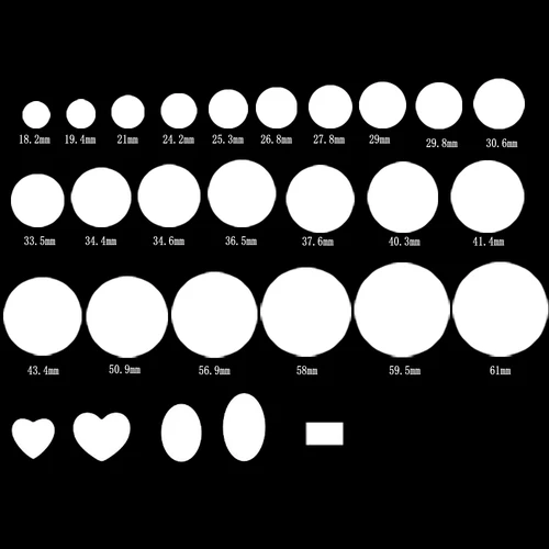 Imagen 1 del producto 20 unids/lote, discos redondos de aluminio en blanco para sublimación personalizados, placas de hojas recubiertas para impresión por sublimación