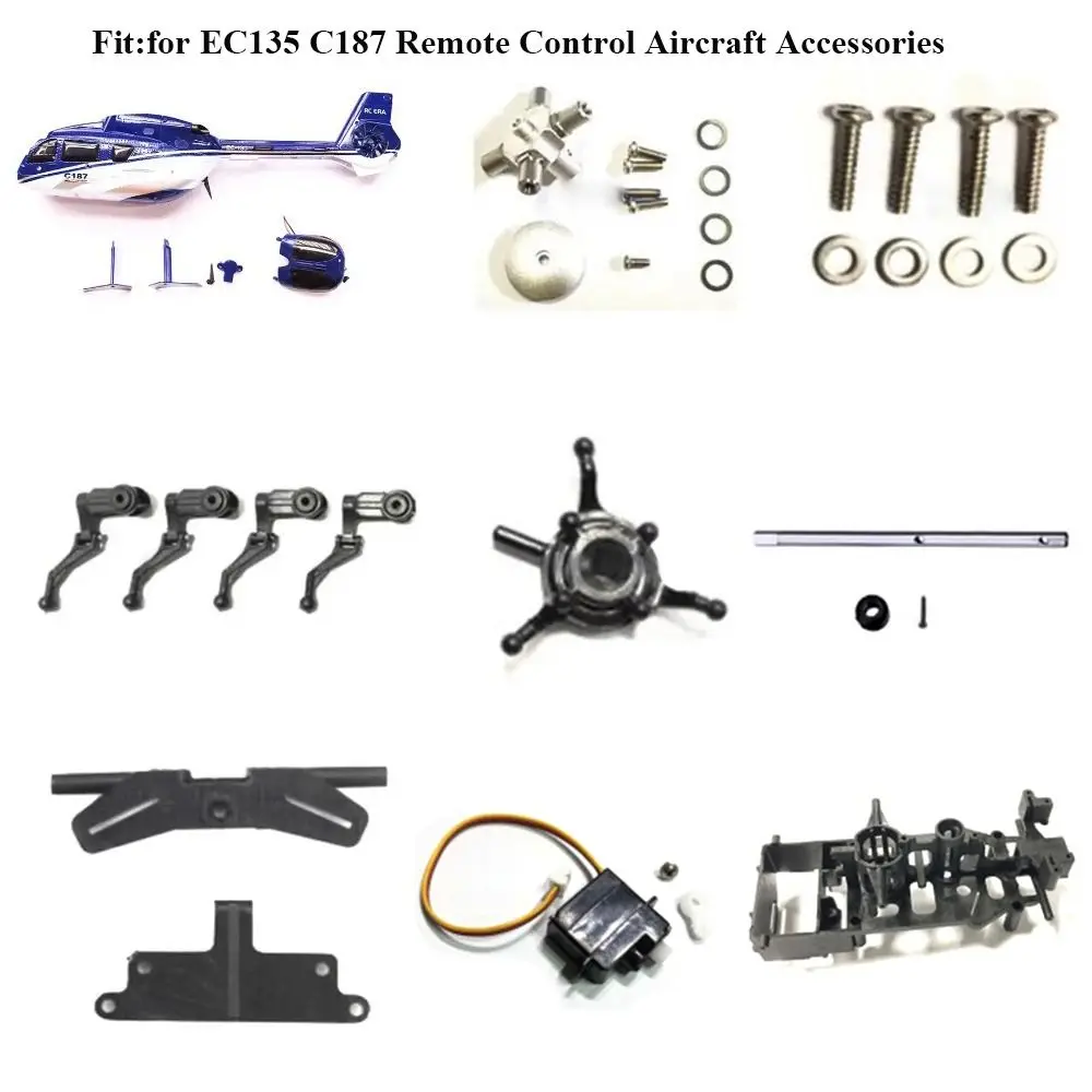 Accessoires d'avion télécommandés universels, pièces d'avion noires à monter soi-même, accessoires d'hélice principale, train d'atterrissage d'hélice arrière