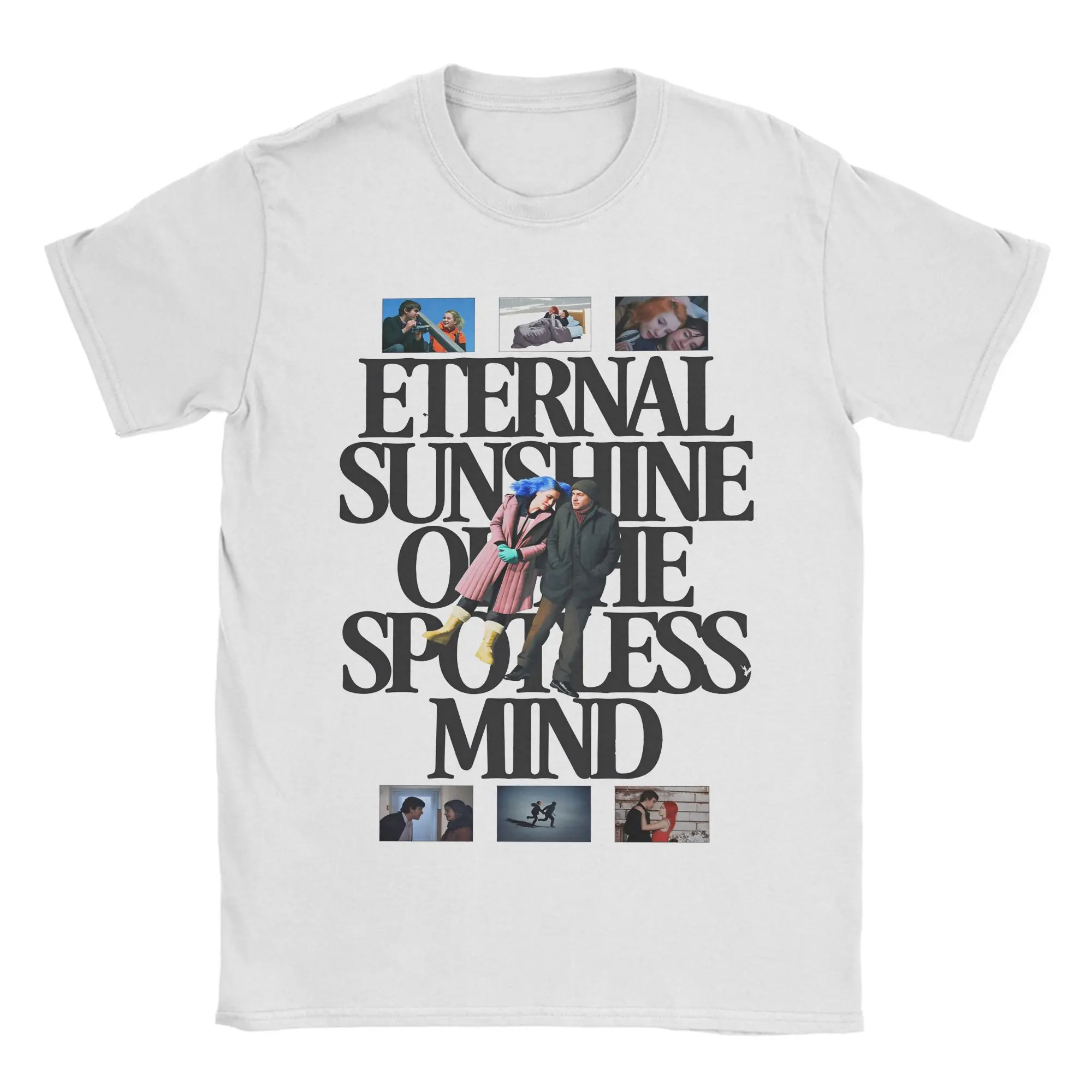 Eternal Sunshine Of The Spotless Mind T-Shirts Men  Awesome 100% Cotton Tees Round Neck Short Sleeve T Shirts Summer Tops