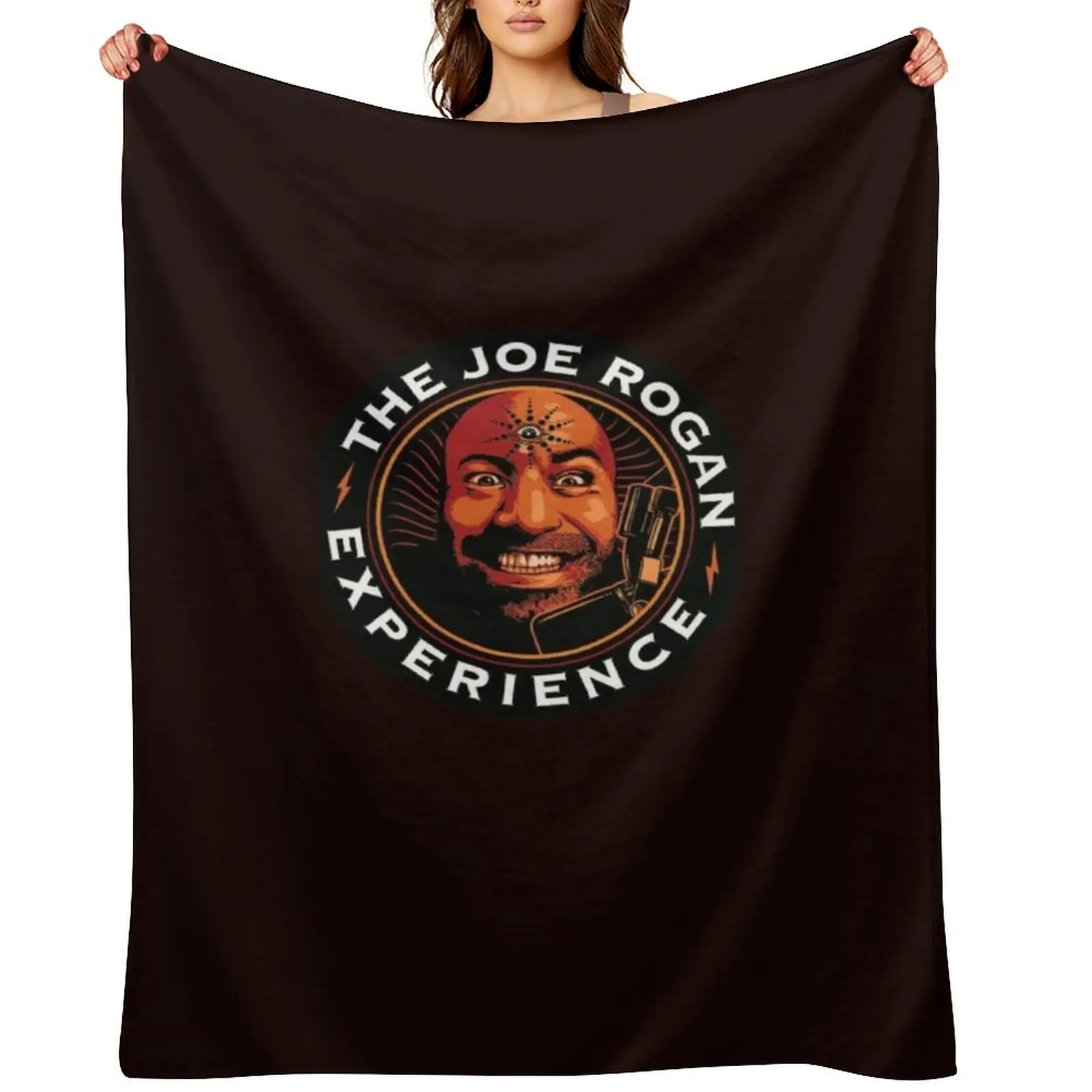 

JRE Joe Rogan Experience Podcast Logo Classic Throw Blanket Plaid Bed Fashionable Quilt Loose Blankets