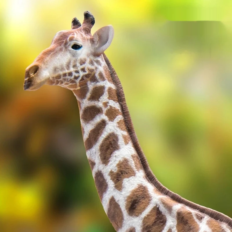 

Модель-компаньон роста жирафа, высококачественное украшение для рабочего стола, Коллекционная фигурка, личная коллекция, праздничный подарок