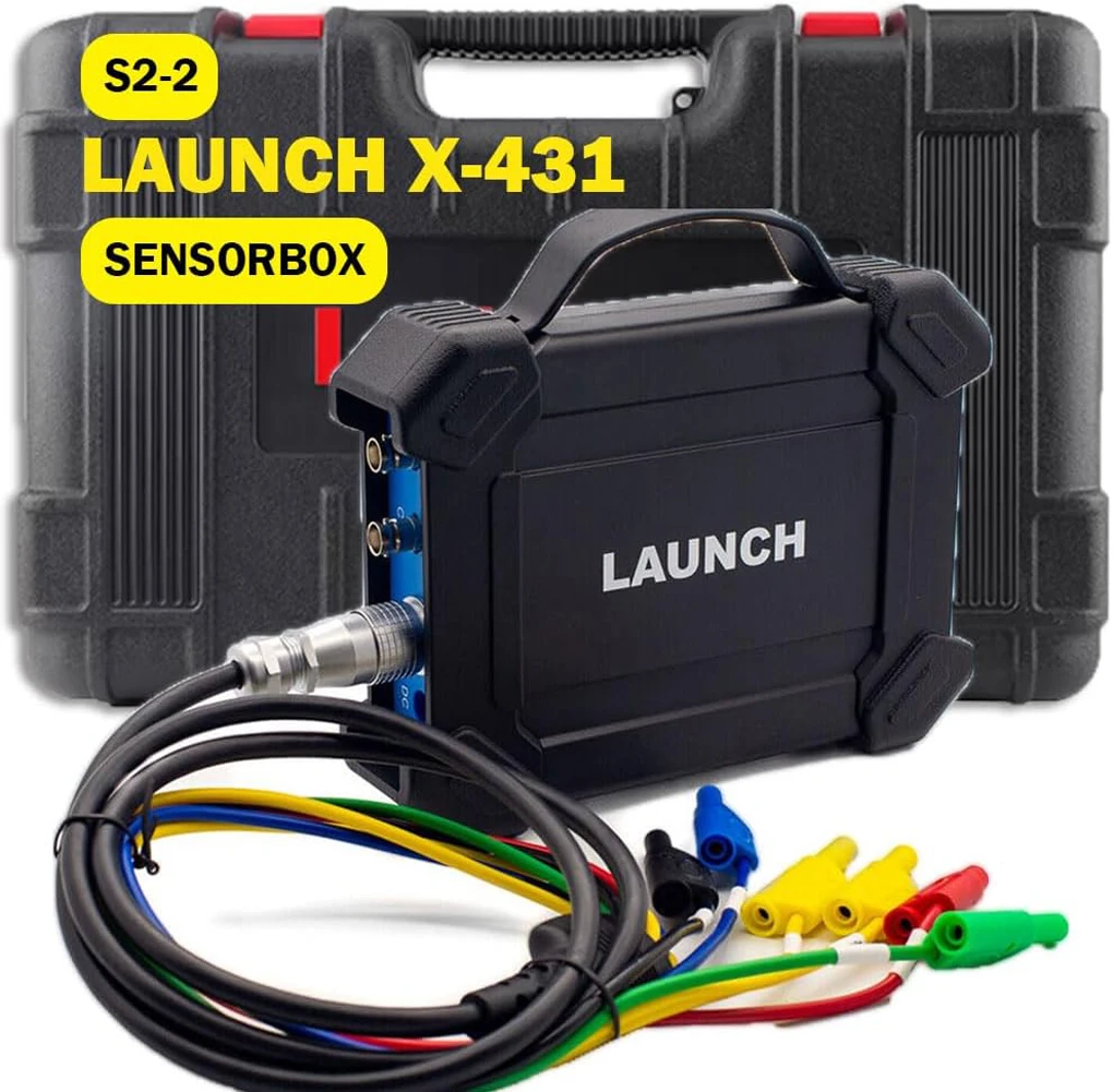 

Launch X431 S2-2 Sensorbox Sensor Simulator and Most Vehicle Oscilloscope Sensors Compatible With The X431 PAD VII/PAD V/PAD III